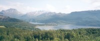Narvik kaukaa ylhäältä kuvattuna