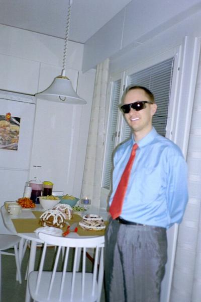 P�iv�nsankarin mauton poseeraus 
