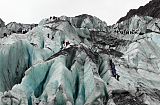 Franz Josef ja jäätikkövaeltajia