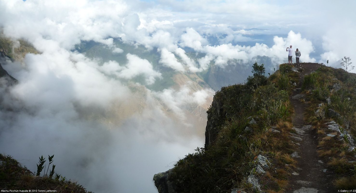Machu Picchun huipulla
